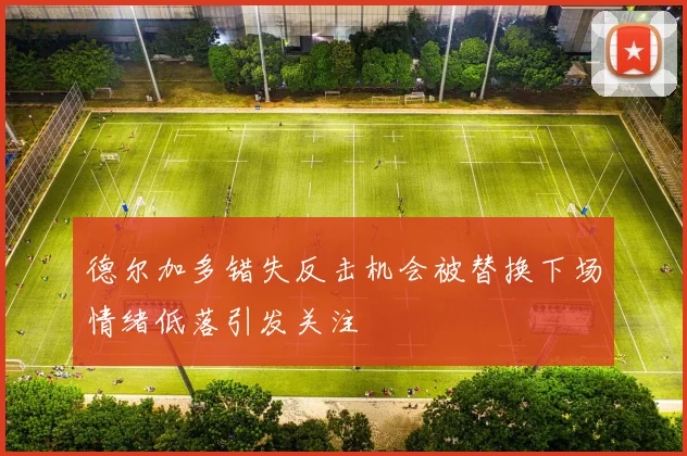 德尔加多错失反击机会被替换下场情绪低落引发关注